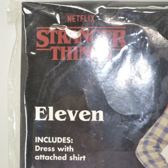 Stranger Things Eleven Costume Adult Small Halloween Cosplay - Picture 5 of 16